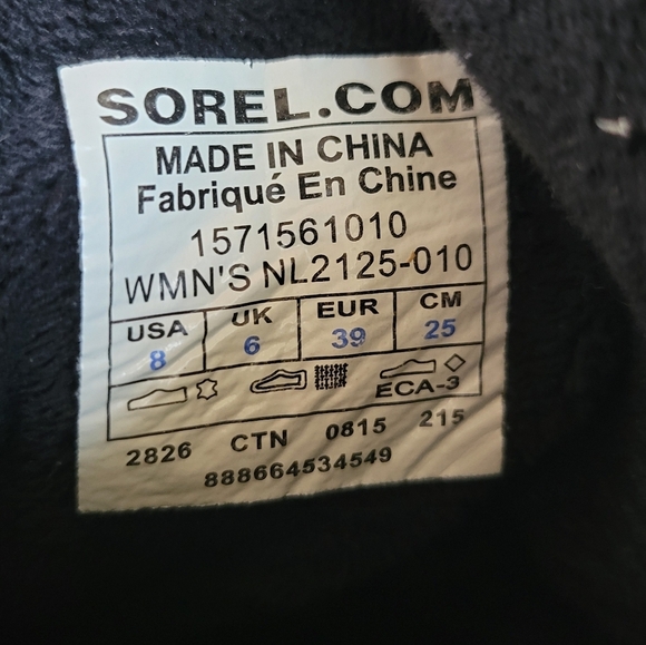 Sorel Women's Winter Fancy Lace II Mid Calf Snow Waterproof Tie up Boot - Picture 7 of 12